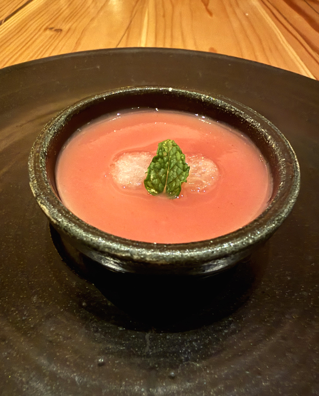 Custard made from the lees left from winemaking.