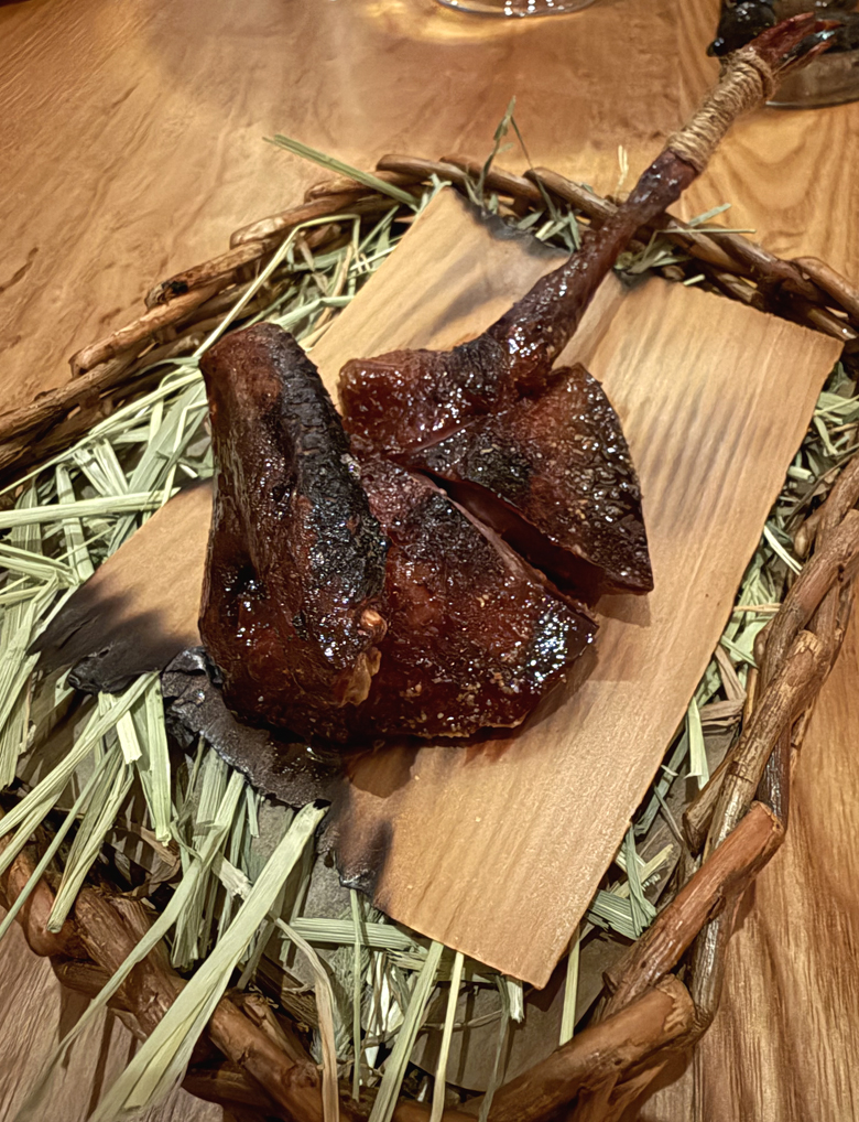 The magnificent squab at Birdsong.
